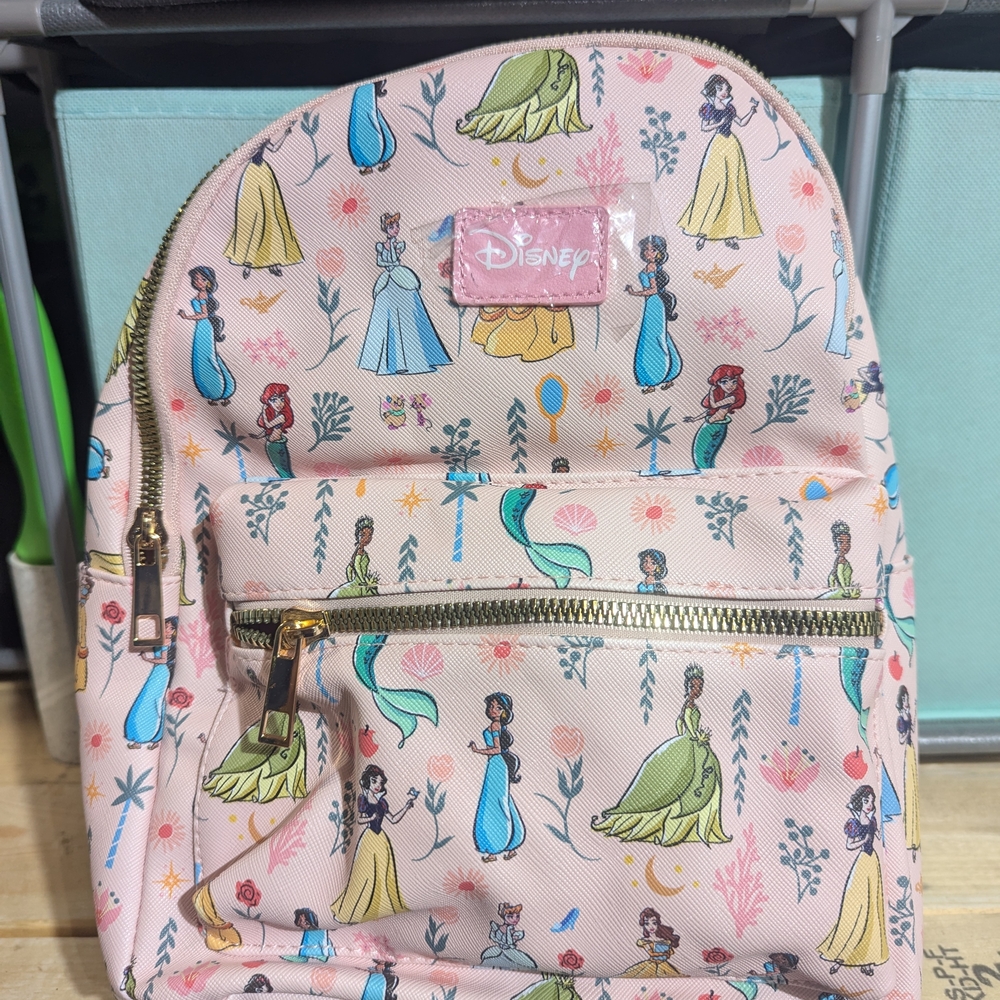 Disney Princess Patterned Backpack